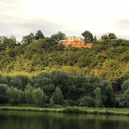 Chatka C Vyhlídka nad řekou Zdiby Exterior foto