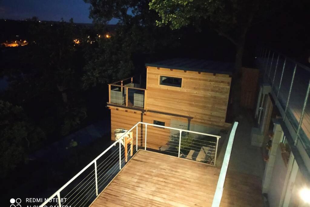 Chatka C Vyhlídka nad řekou Zdiby Exterior foto