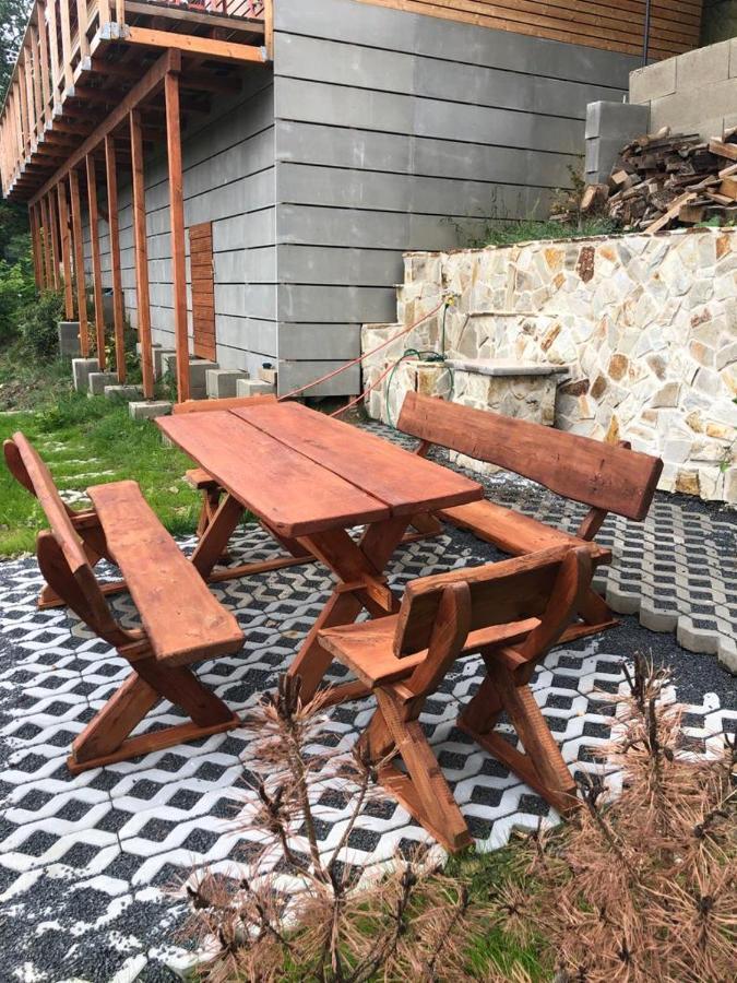Chatka C Vyhlídka nad řekou Zdiby Exterior foto